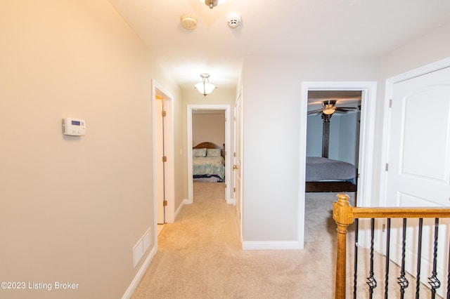 110 E Mandarin Ct, Elizabethtown, KY 42701 - hallway with light carpet