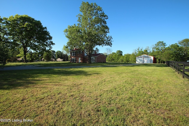 1472 Mulberry Pike, Eminence, KY 40019 - view of yard with a shed, an outdoor structure, and a detached garage