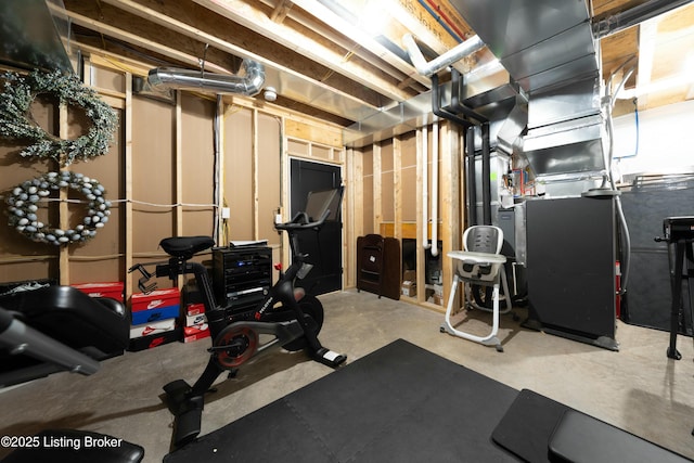 view of workout room