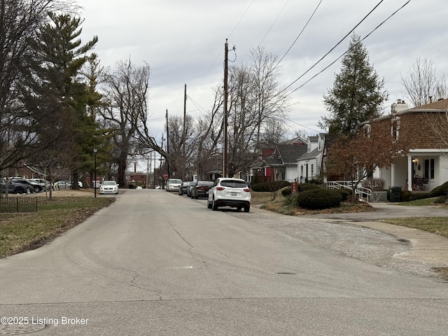 view of street