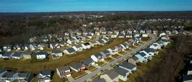 drone / aerial view