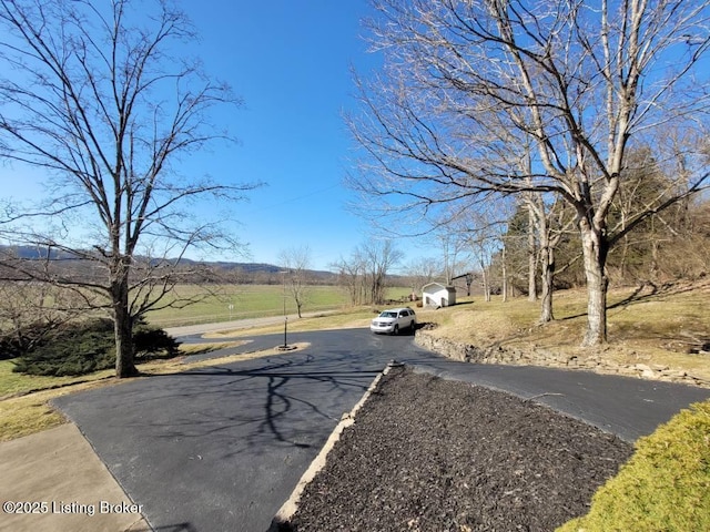 view of road