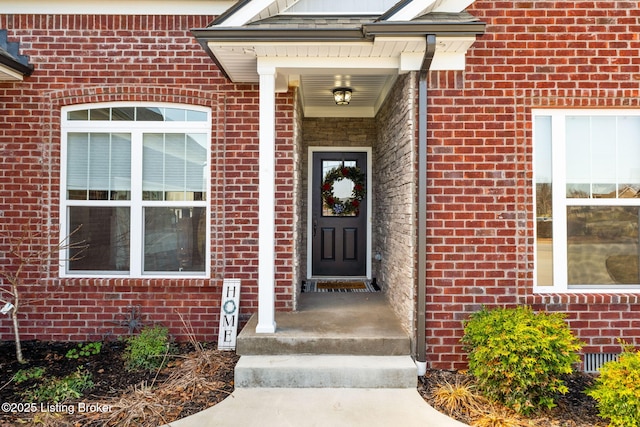 view of entrance to property