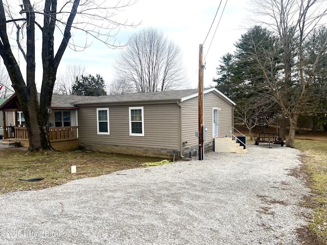 view of front of house