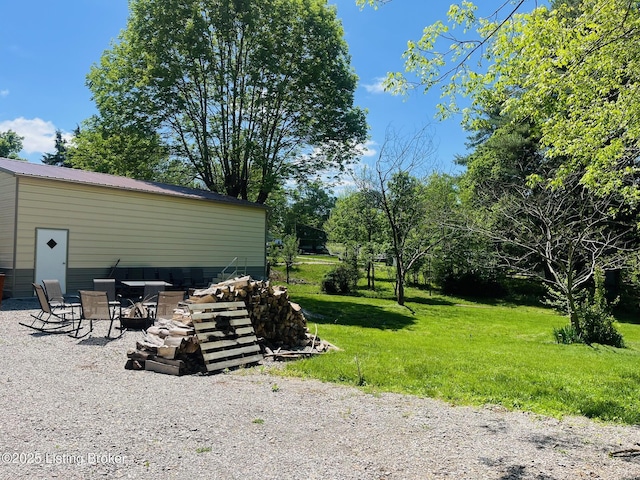 view of yard