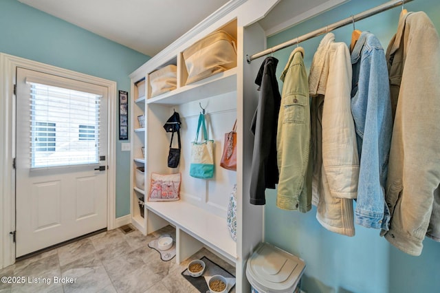 view of mudroom