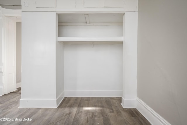 view of closet