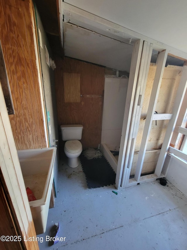 bathroom with toilet