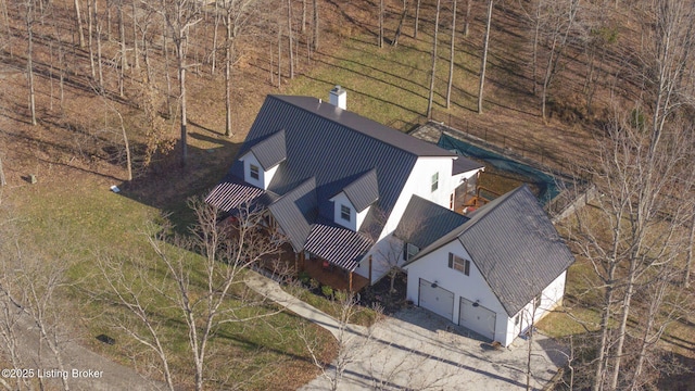 aerial view