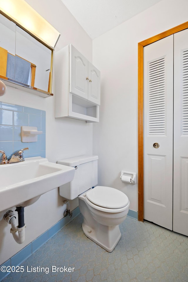 bathroom with toilet