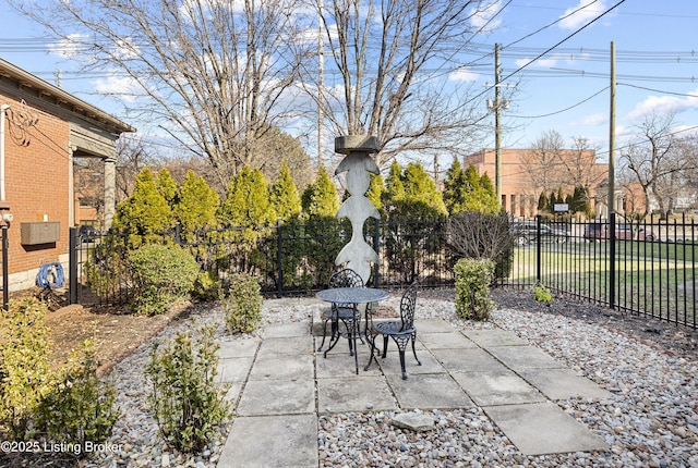 view of patio