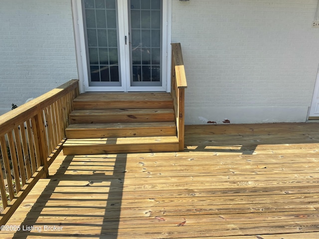 view of deck