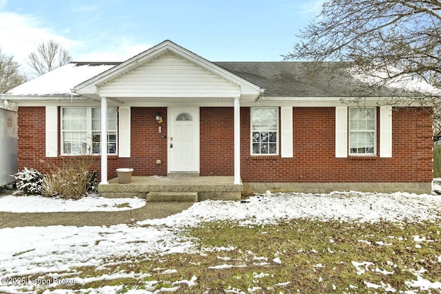 view of front of house