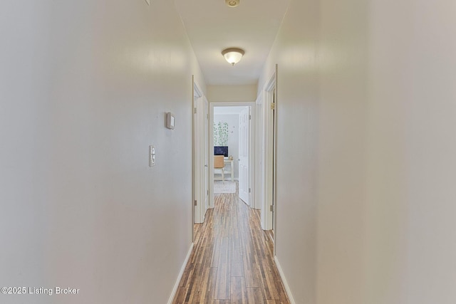 13200 Creekview Rd, Prospect, KY 40059 - hall with baseboards and wood finished floors