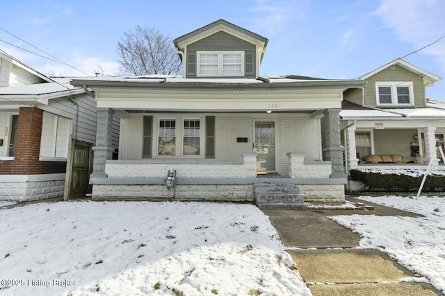 bungalow with a porch