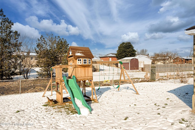 9914 Mccrea Ln, Louisville, KY 40229 - view of jungle gym