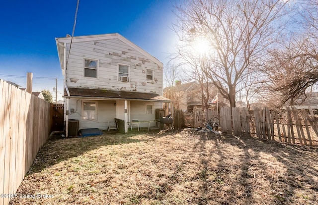 view of rear view of house