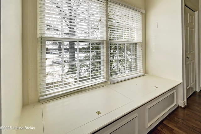 room details with wood finished floors