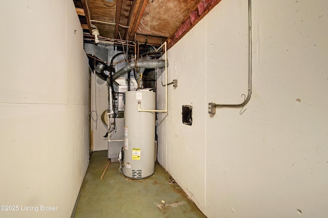 utilities with gas water heater