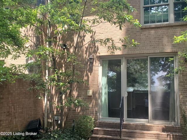 422 Sprite Rd Unit 1, Louisville, KY 40207 - property entrance with brick siding