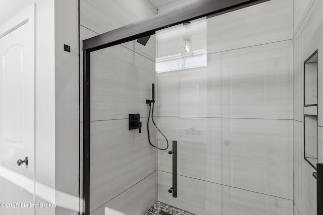 full bath with a stall shower