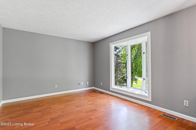 10207 El Coco Ct, Louisville, KY 40291 - unfurnished room with a textured ceiling and wood finished floors