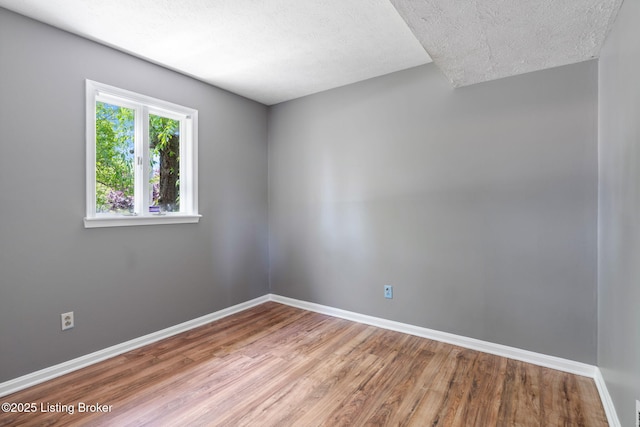 10207 El Coco Ct, Louisville, KY 40291 - unfurnished room featuring wood finished floors and a textured ceiling