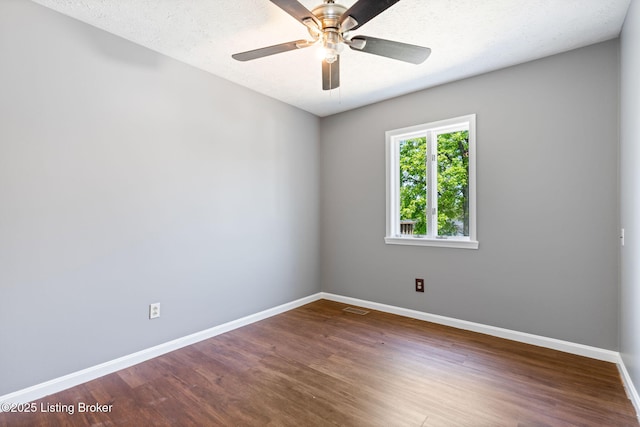 10207 El Coco Ct, Louisville, KY 40291 - empty room featuring wood finished floors and a ceiling fan