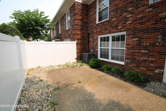 1342 Herr Ln, Louisville, KY 40222 - view of yard featuring cooling unit and a patio area