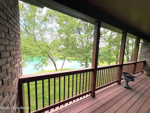 16516 Briston Avon Ln, Louisville, KY 40245 - wooden deck featuring a yard