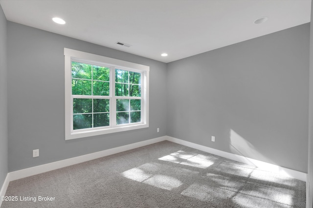 170 Moutardier Woods Way, Leitchfield, KY 42754 - carpeted empty room featuring baseboards and recessed lighting