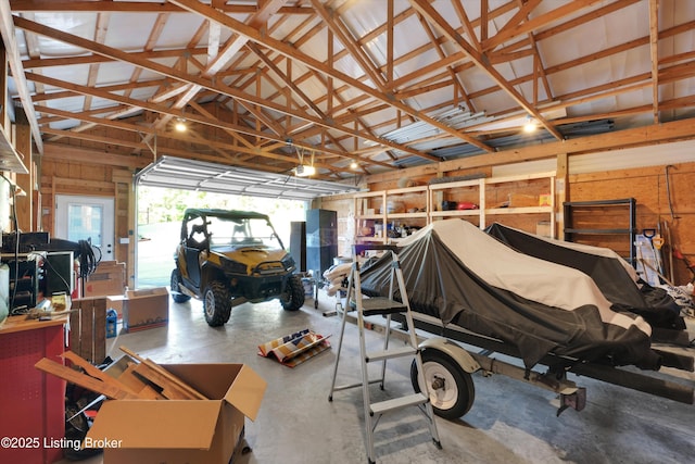 170 Moutardier Woods Way, Leitchfield, KY 42754 - garage with a garage door opener