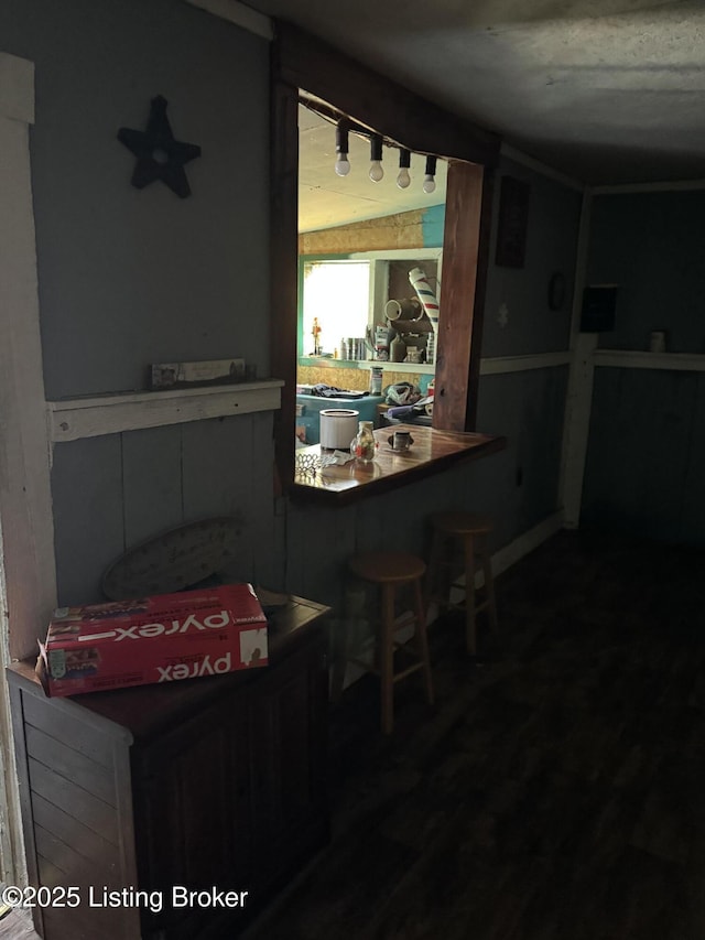 view of dining area