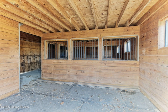 view of stable