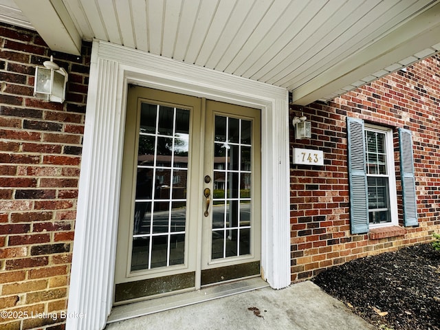 743 N Hite Ave Unit 4, Louisville, KY 40206 - property entrance featuring french doors and brick siding