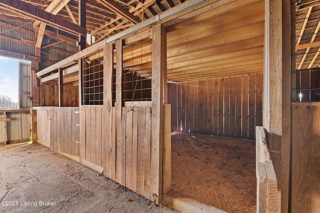 view of stable