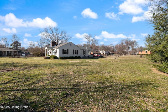 view of yard