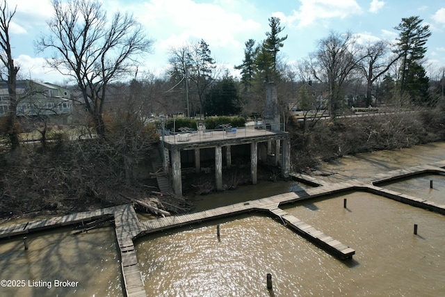 view of pool