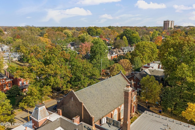 birds eye view of property featuring a residential view