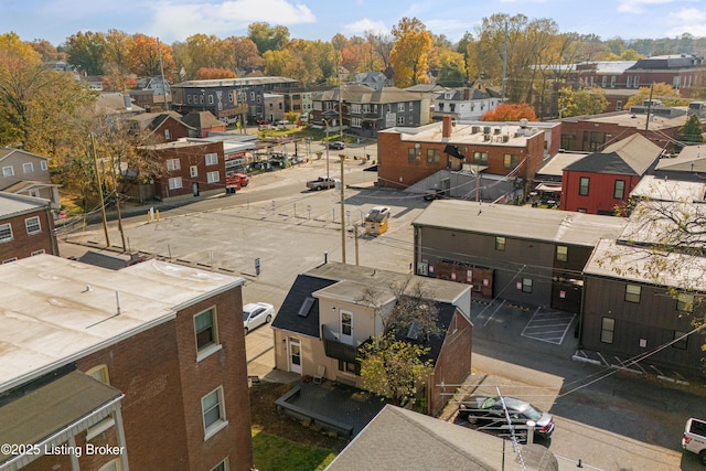 bird's eye view featuring a residential view