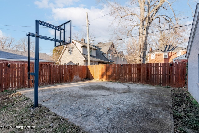 view of patio / terrace featuring a fenced backyard