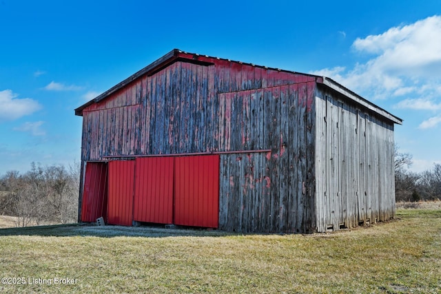 view of outbuilding featuring an outbuilding