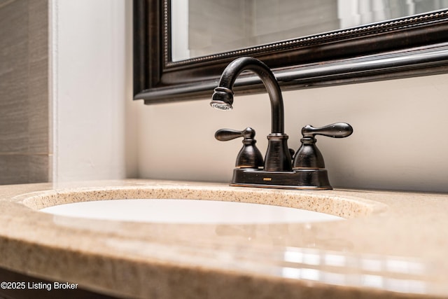 interior details with a sink