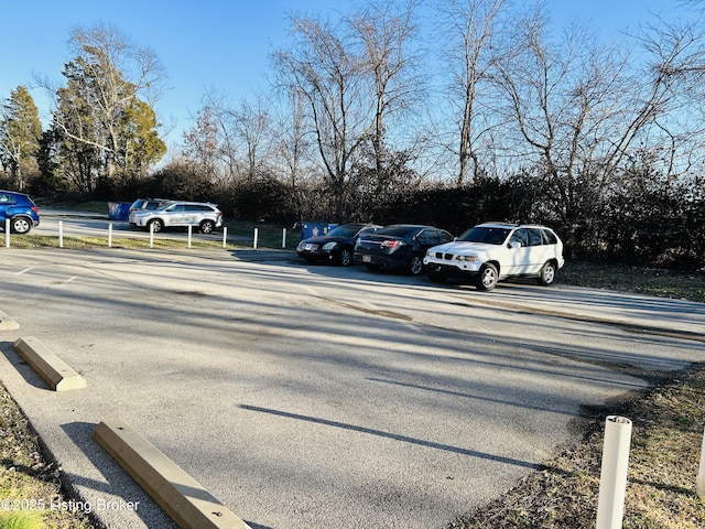 view of uncovered parking lot