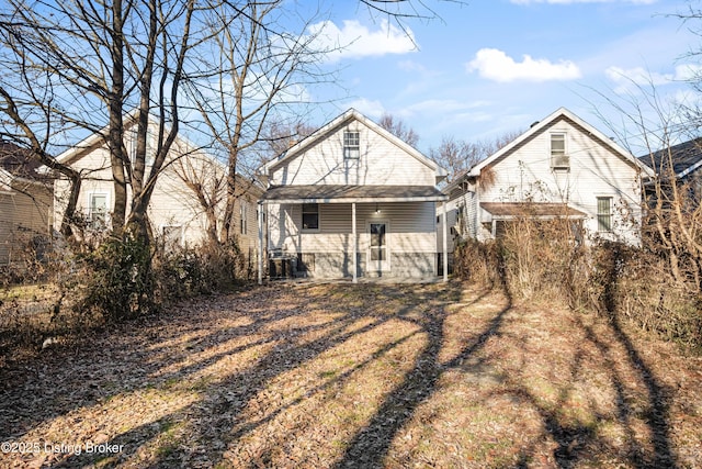 view of rear view of house