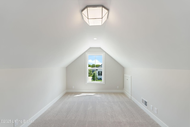 3314 Catalpa Farms Dr, Fisherville, KY 40023 - additional living space with vaulted ceiling, carpet floors, and baseboards