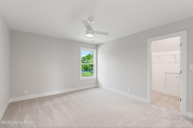 3314 Catalpa Farms Dr, Fisherville, KY 40023 - unfurnished bedroom with carpet, baseboards, and a walk in closet