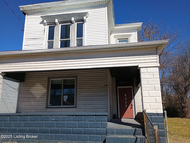 view of front of house