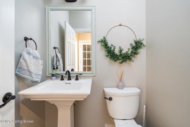 bathroom with toilet