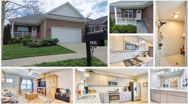 8105 Cedar Crest Ln, Louisville, KY 40291 - view of a document with a collage of images